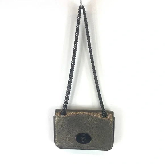 COACH Mini Chain Convertible Crossbody gold metallic - Picture 5 of 12